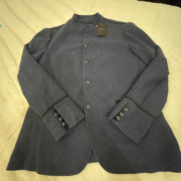 John Varvatos Cotton Jacket Sz 44/XL - Picture 5 of 9